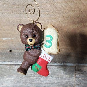 1999 Child's Third Christmas  Hallmark Keepsake Ornament